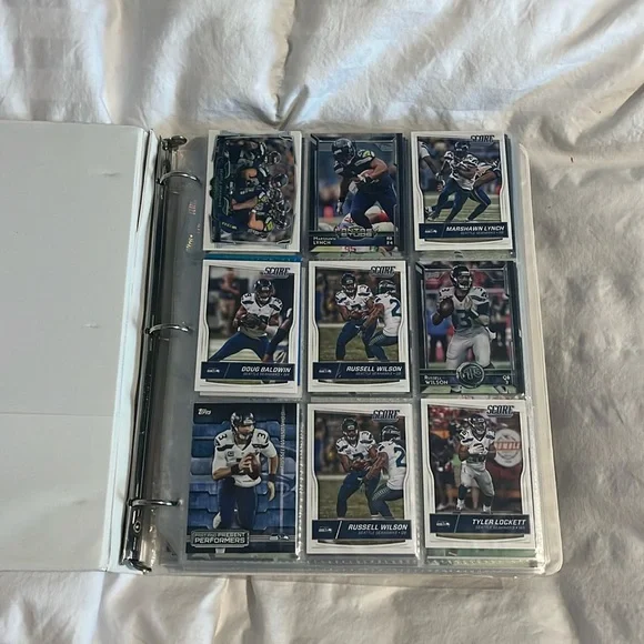 best football card binder Amazon.com: Card Binder Compatible with Football Card, Trading Card, for  MTG and Other TCG, Fits 400 Cards with 50 Removable Pages, Card Holder  Collector for Standard Size Card : Toys & Games main image 1